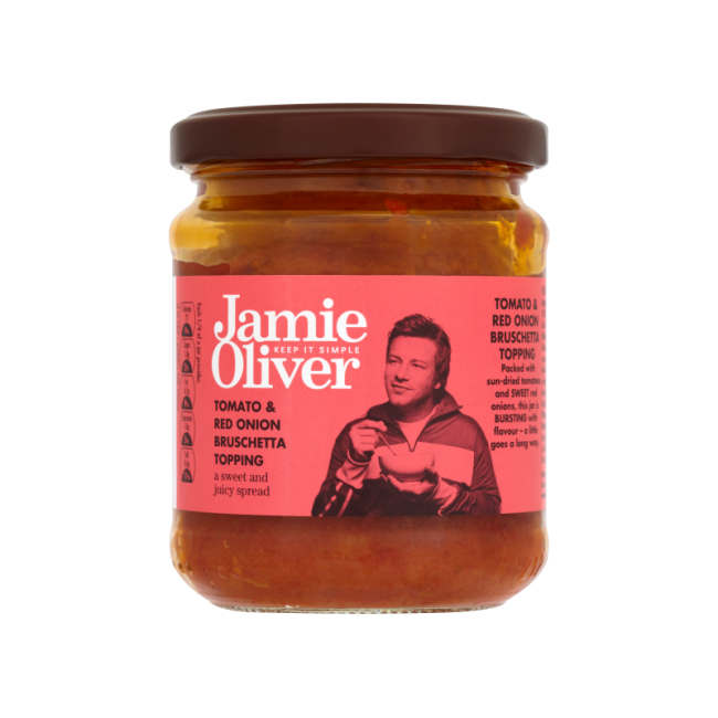 Jamie Oliver leivakate tomati ja punase sibulaga 180g